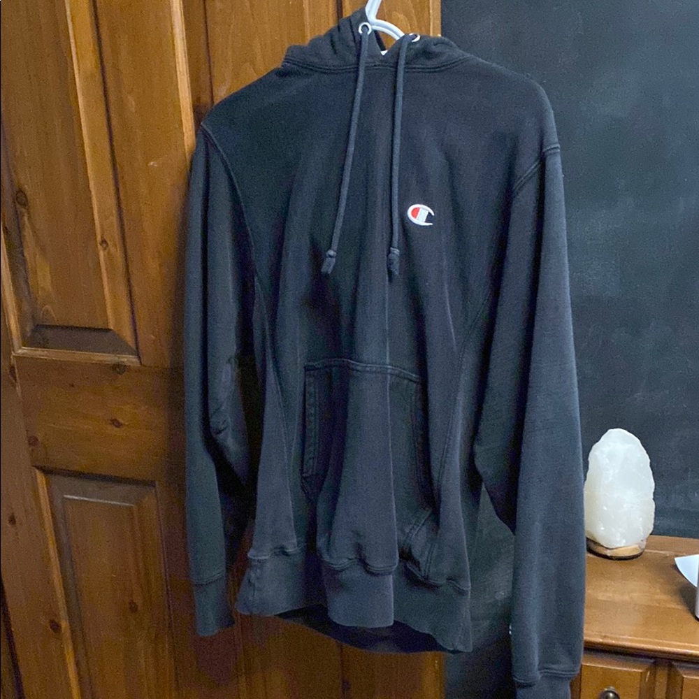 Champion Black Hoodie